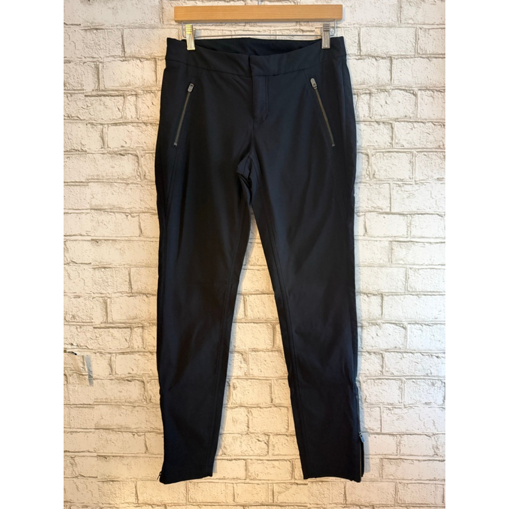 Athleta Wander Skinny Pant Black Size 6 Mid Rise water & abrasion resistant - Picture 2 of 9